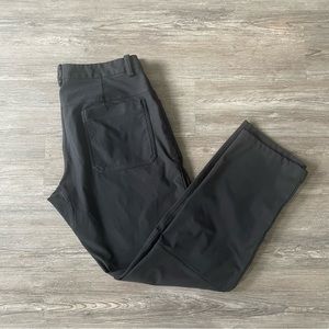 LULULEMON MENS ABC PANTS BLACK 34